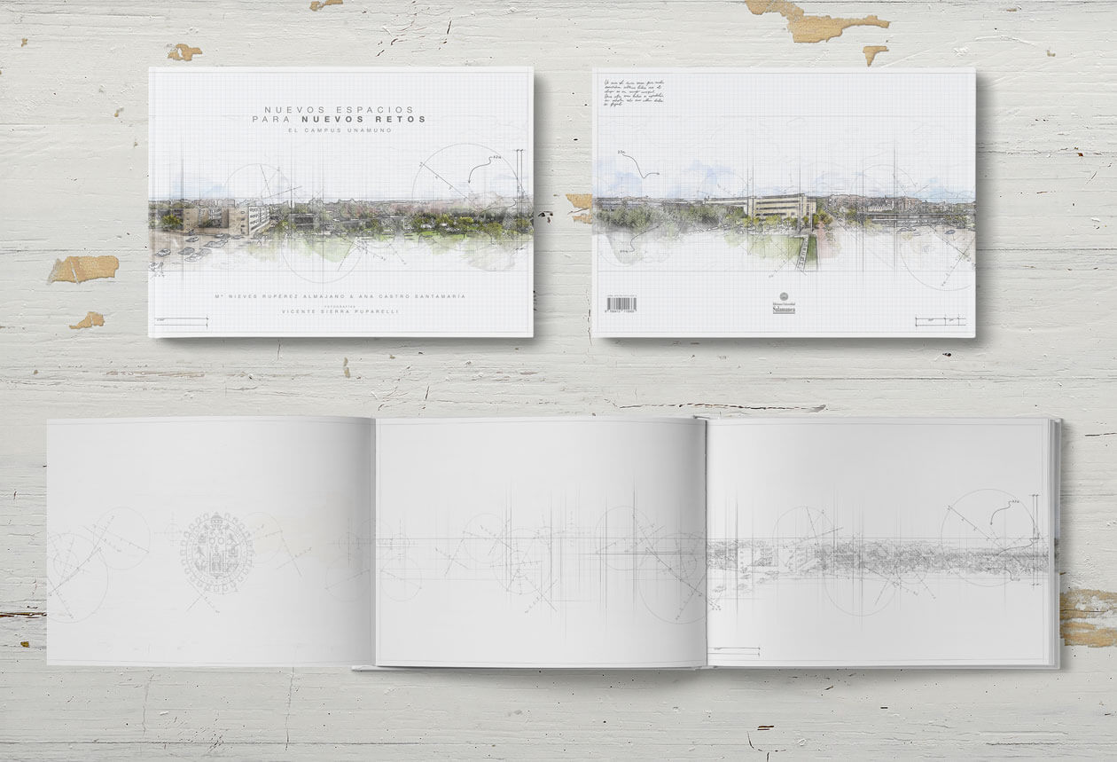 Diseño editorial para el libro Nuevos espacios para Nuevos tiempos